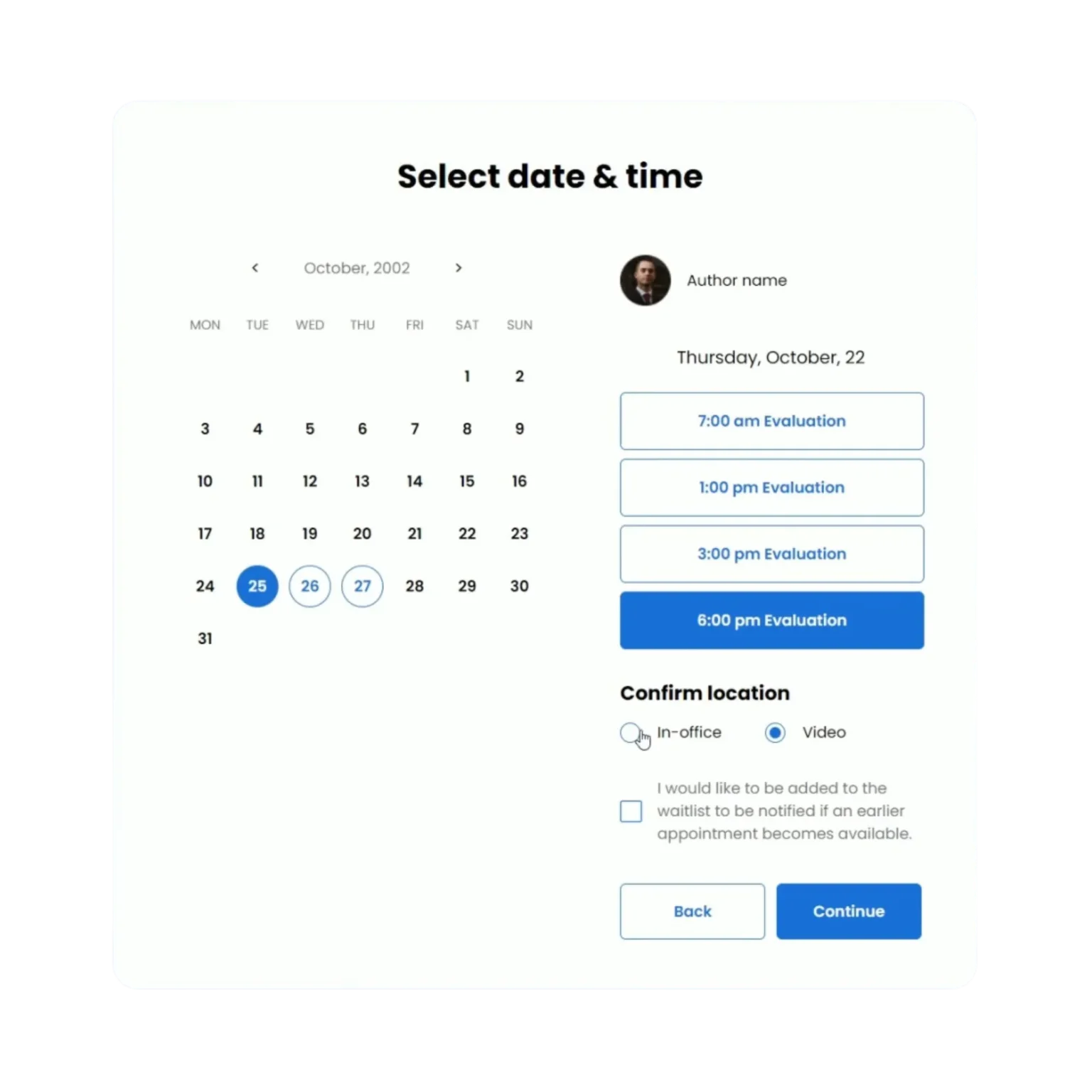 Online Scheduling